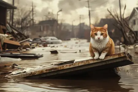 Calm Amidst Chaos: Natural Disaster Planning with Pets