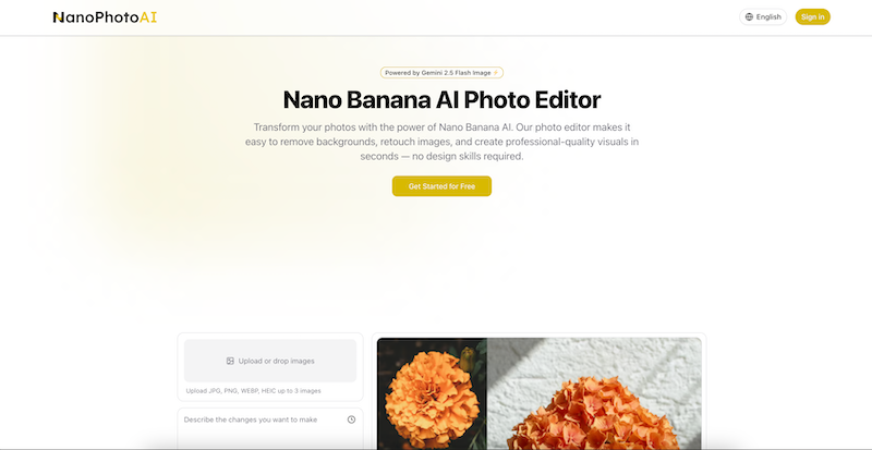 image of Nano Banana AI Photo Editor
