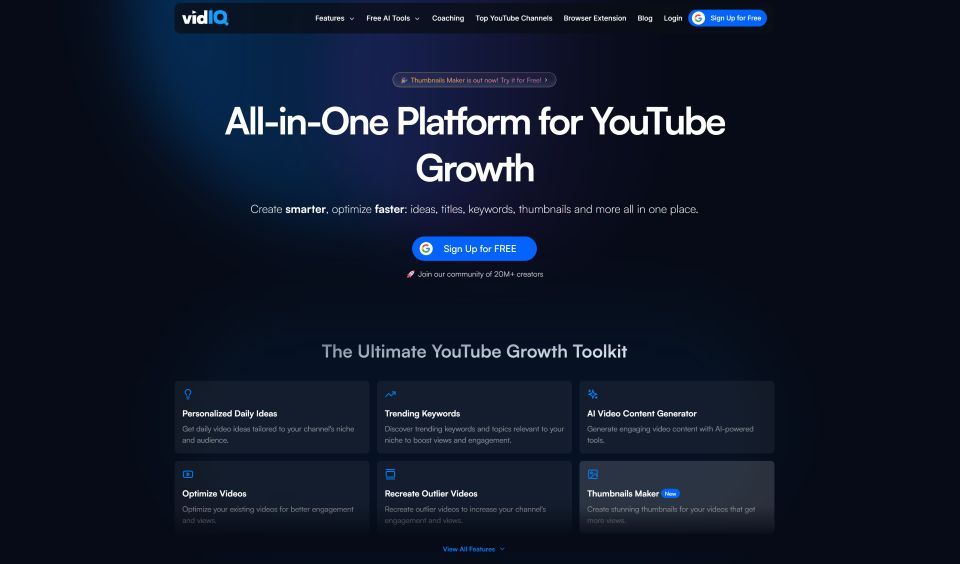 image of vidIQ