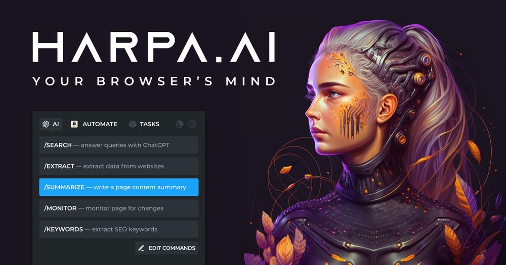 image of HARPA AI Browser Agent