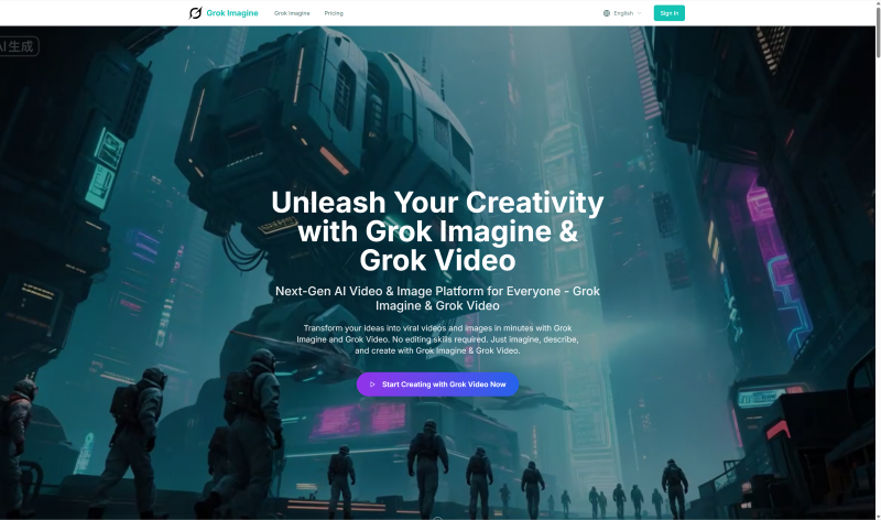 image of Grok Imagine