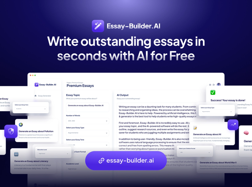 image of Essay Builder AI