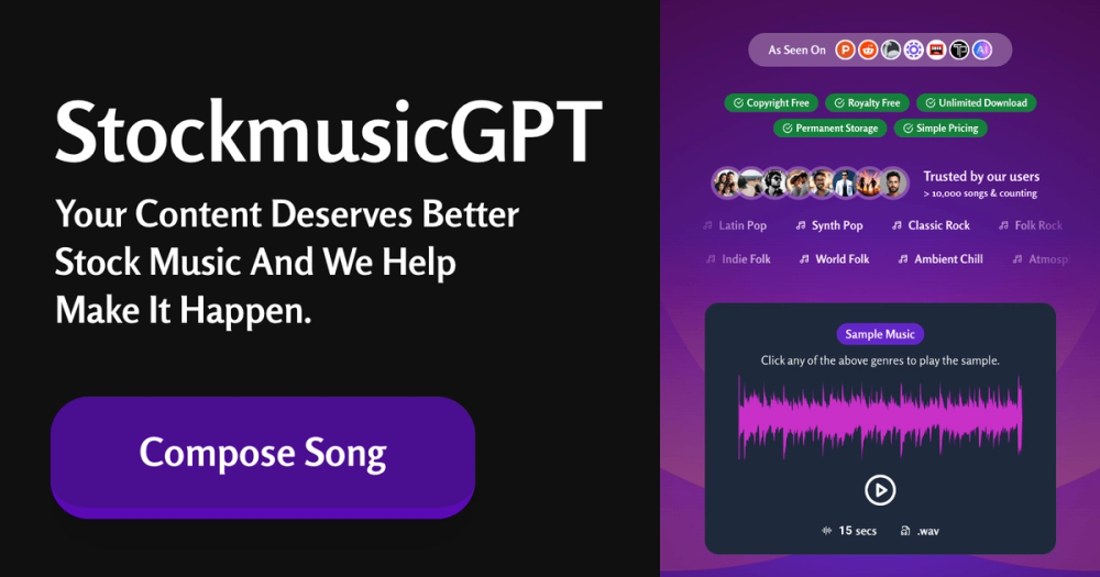 image of StockmusicGPT