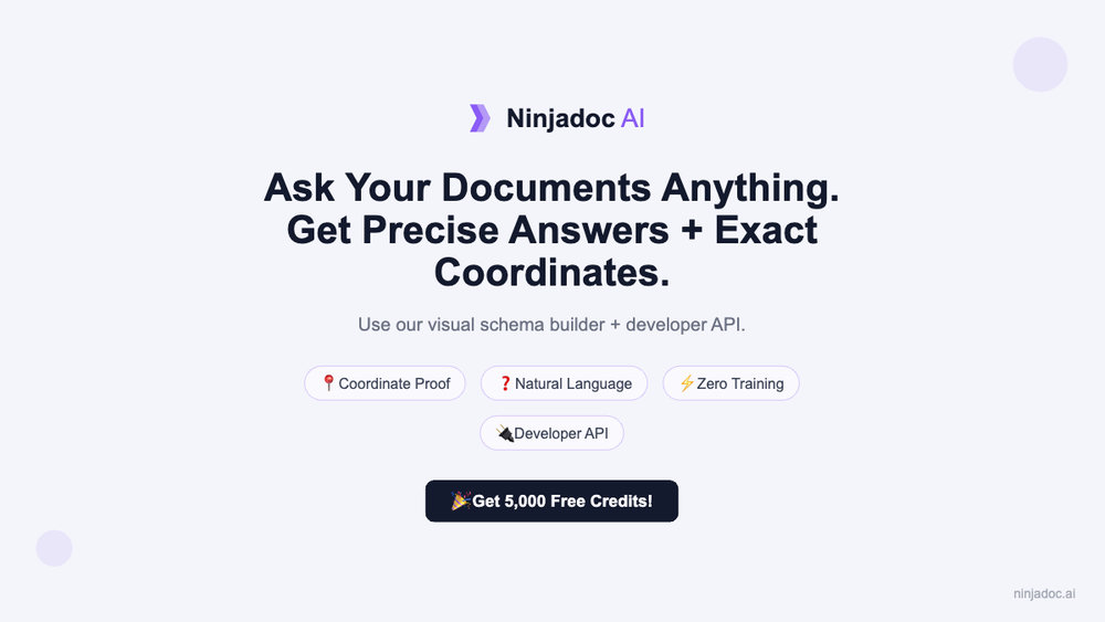 image of Ninjadoc AI