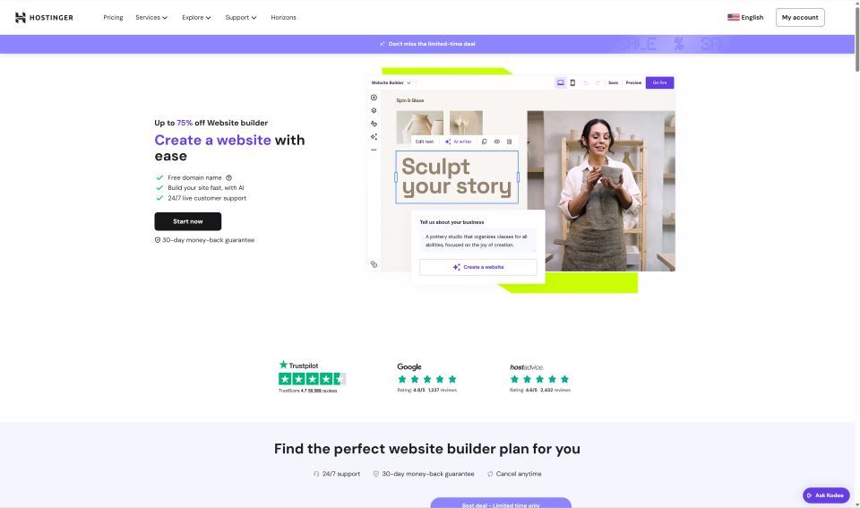 image of Hostinger