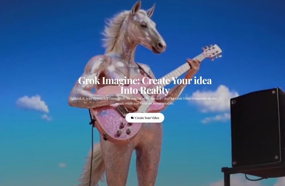image of Grok Video Generator