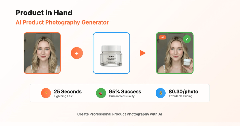 image of AI Product-in-Hand Generator