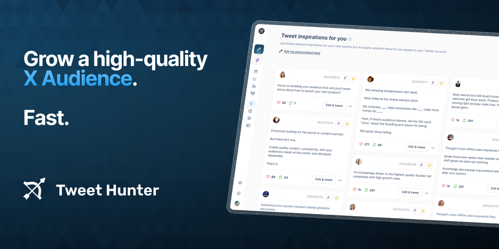 image of Tweet Hunter