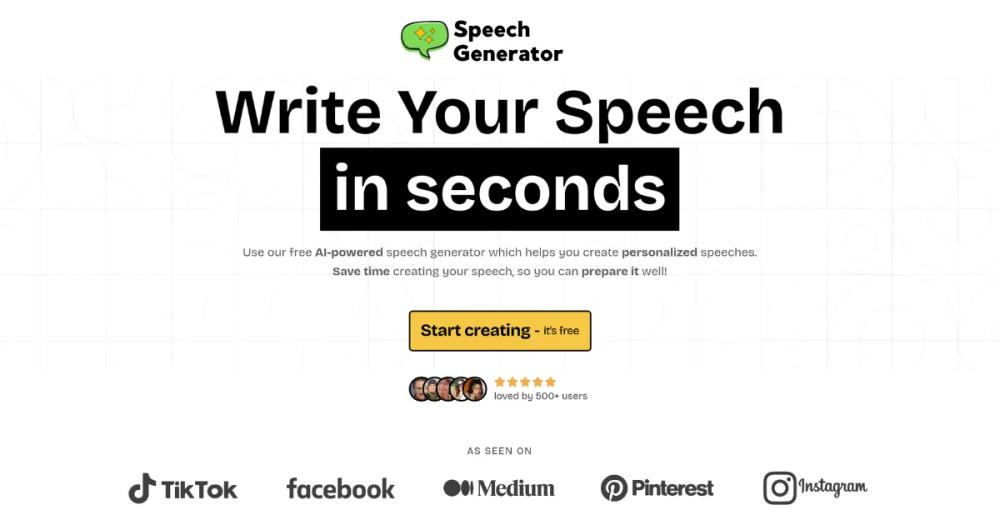 image of AI Speech Generator