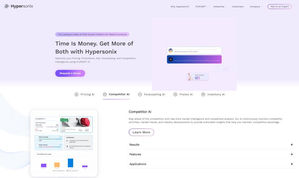 image of Hypersonix ProfitGPT