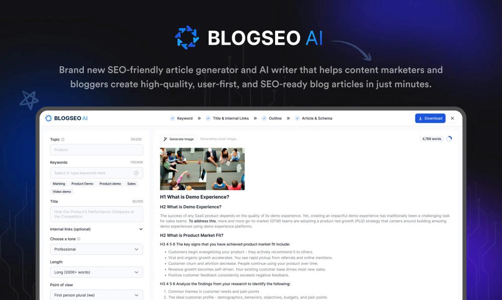 image of BlogSEO AI