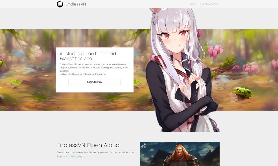 image of Endless Visual Novel
