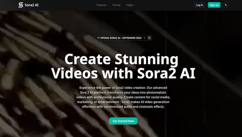 image of Sora2 AI Video Generator