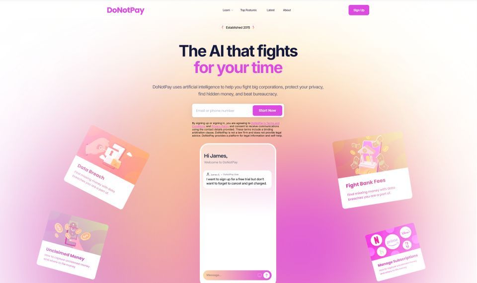 image of DoNotPay