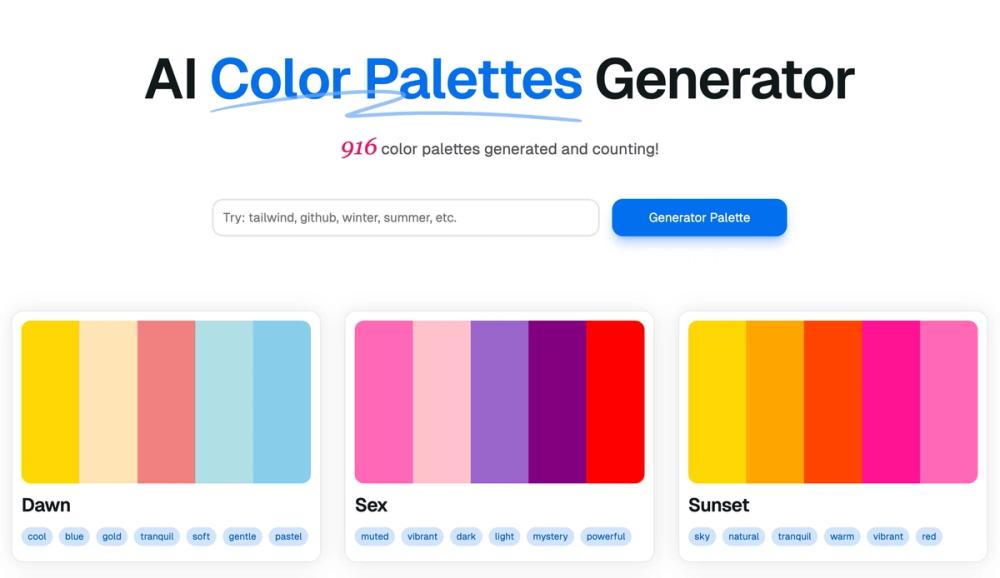 image of IPalettes AI