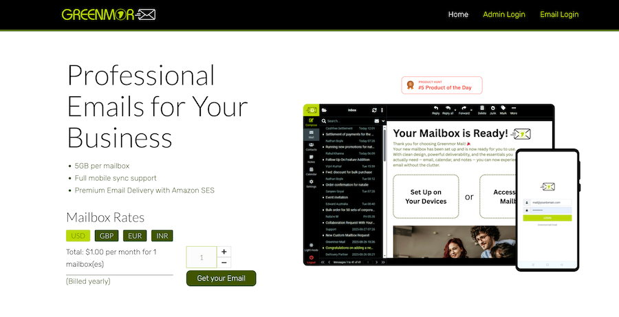 image of Greenmor Mail