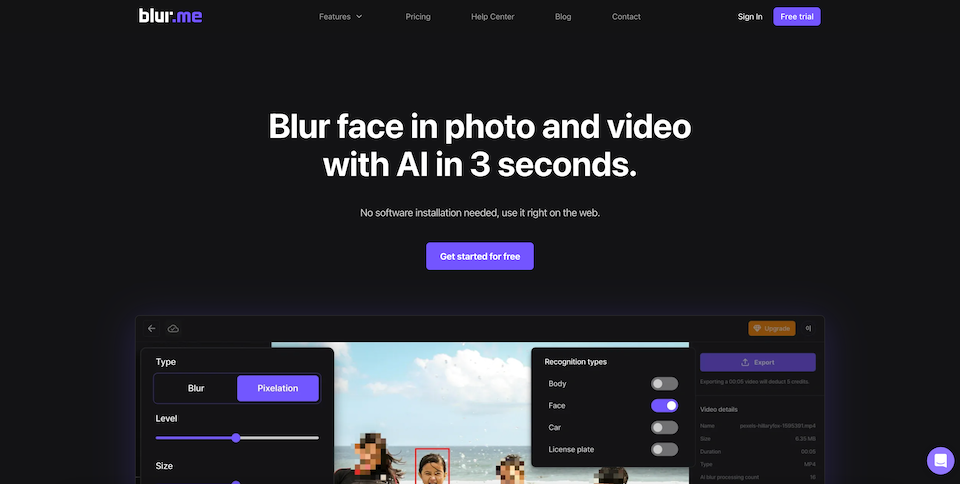 image of BlurMe