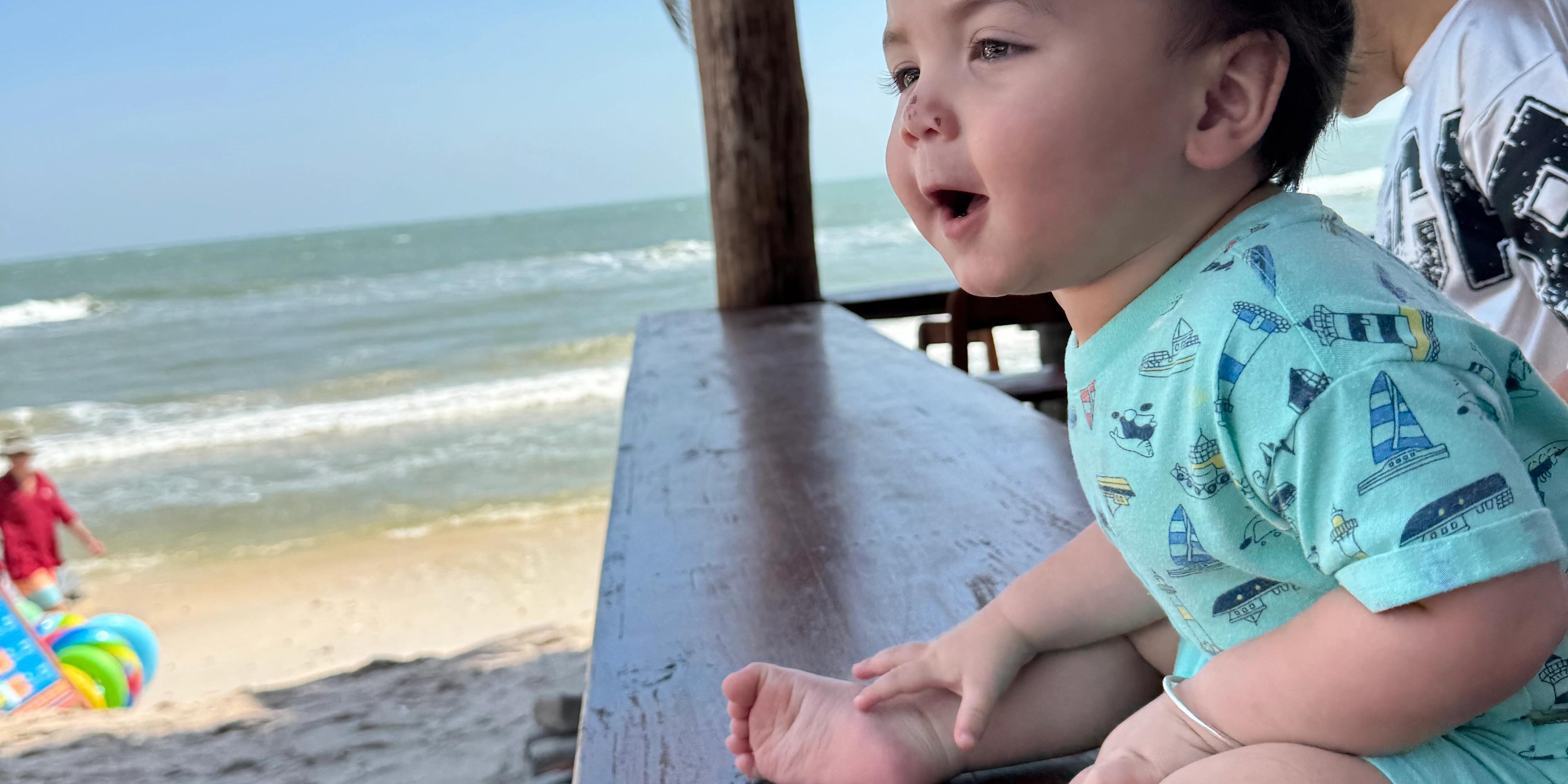 Phu Quoc with toddler