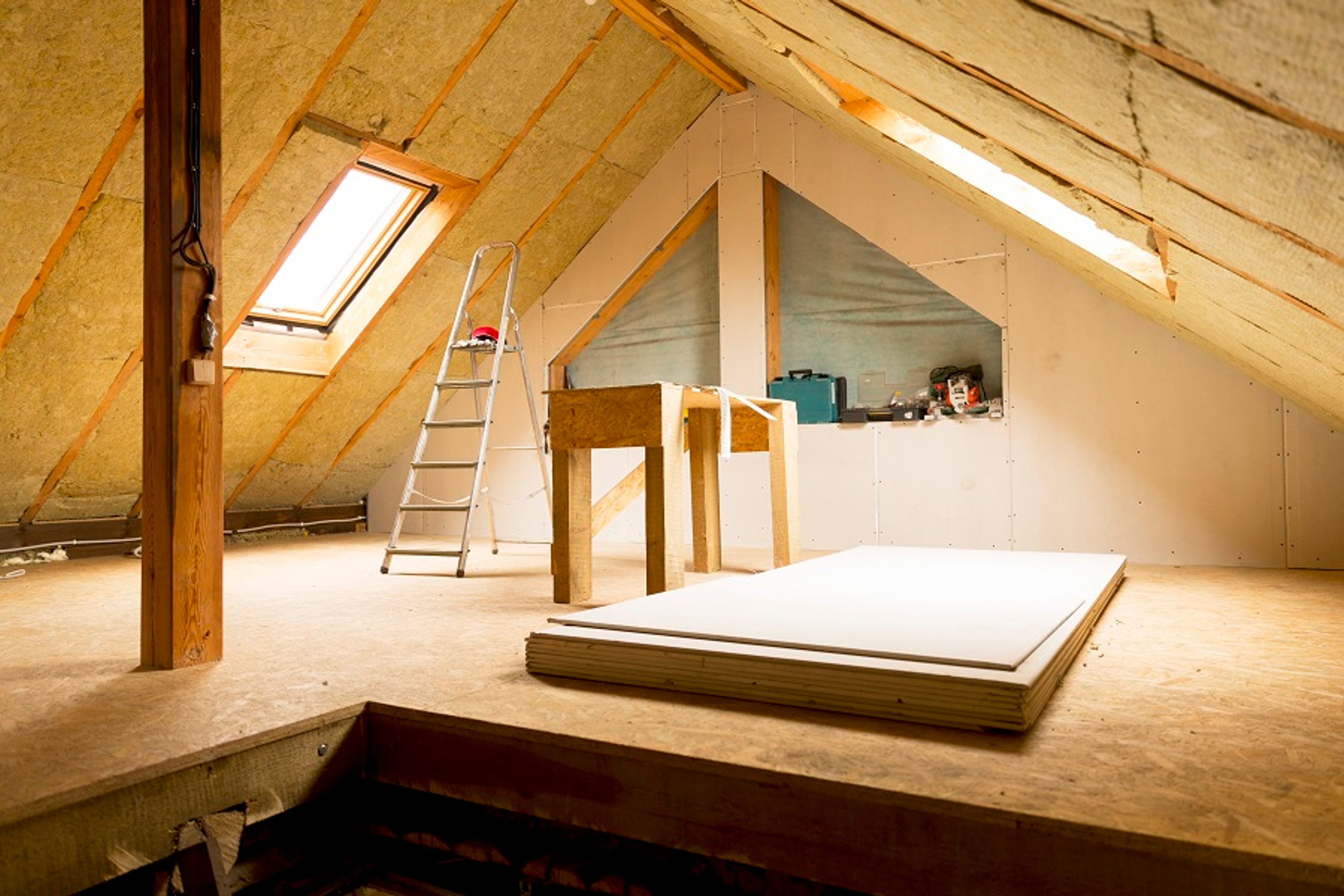 Isolere tak/loft