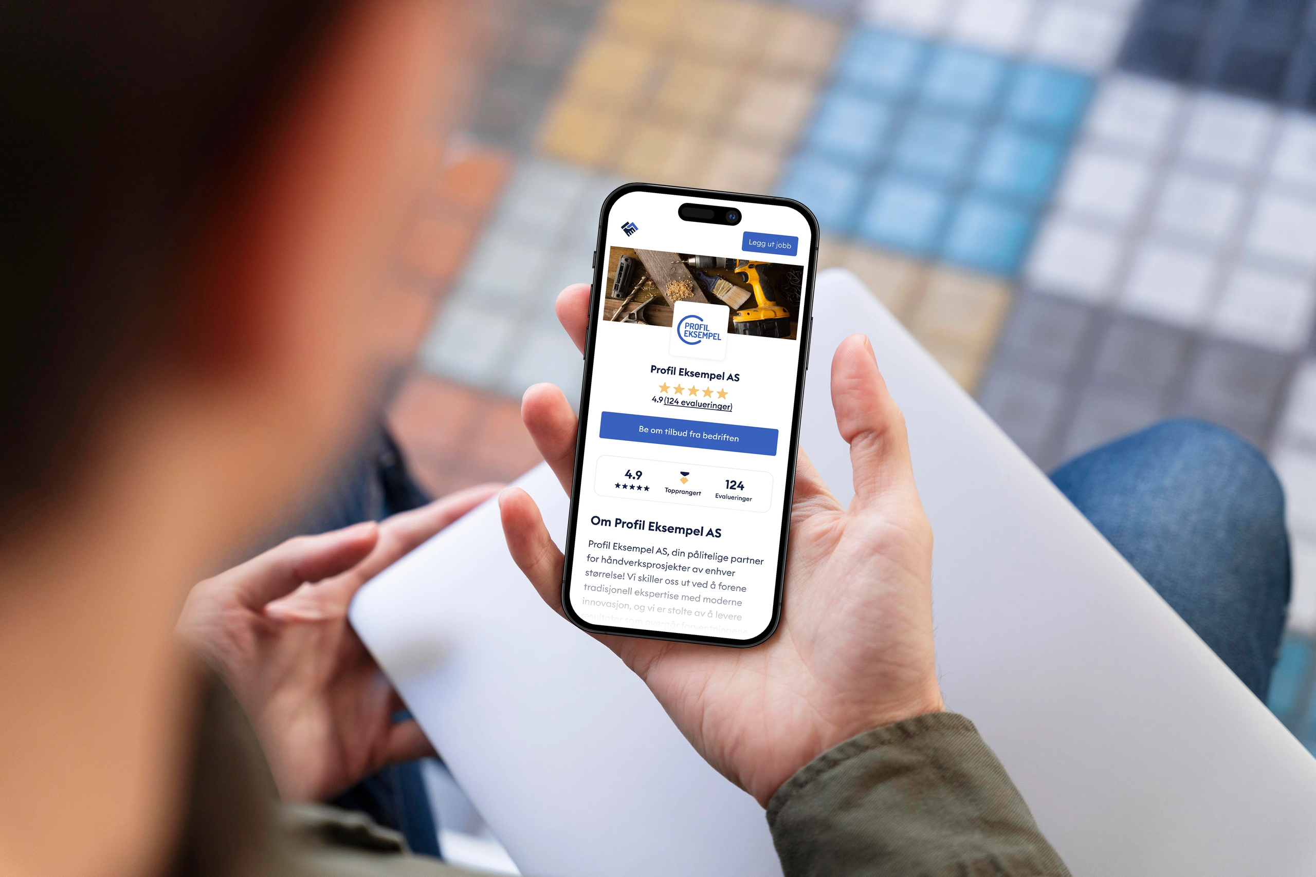 Vis deg frem med profilside