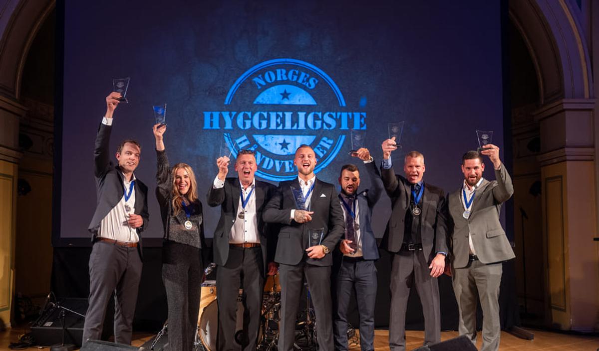 For niende år på rad sponser Mittanbud Norges Hyggeligste Håndverker