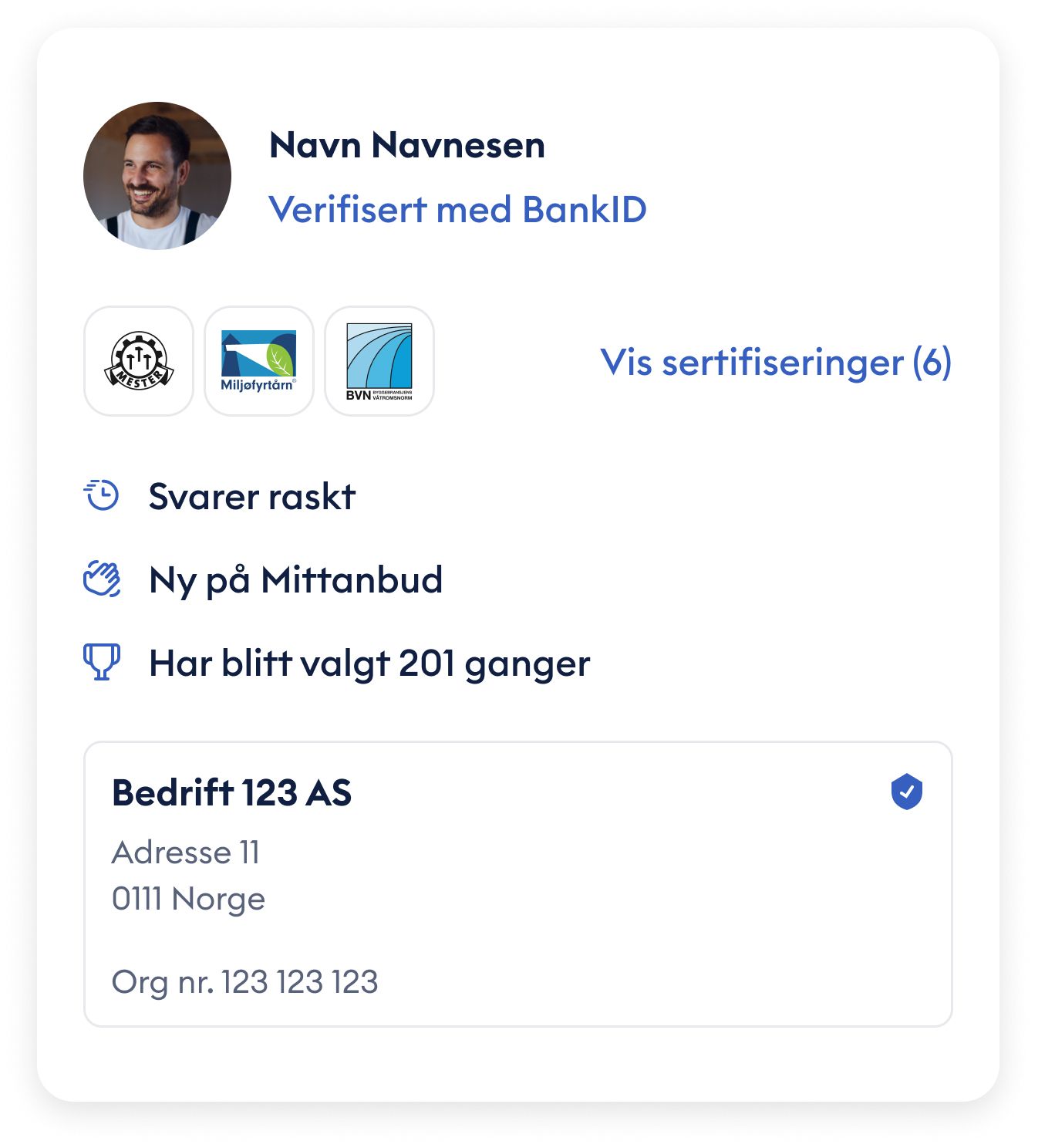 Image next to the text