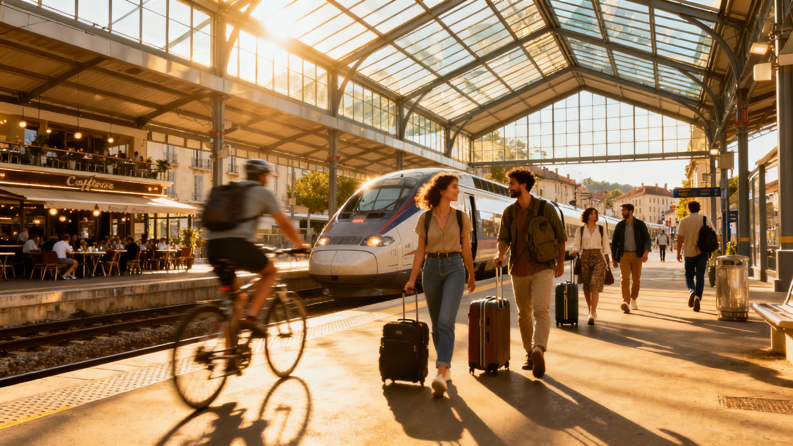 Station catchments and the French yield: where transport creates value