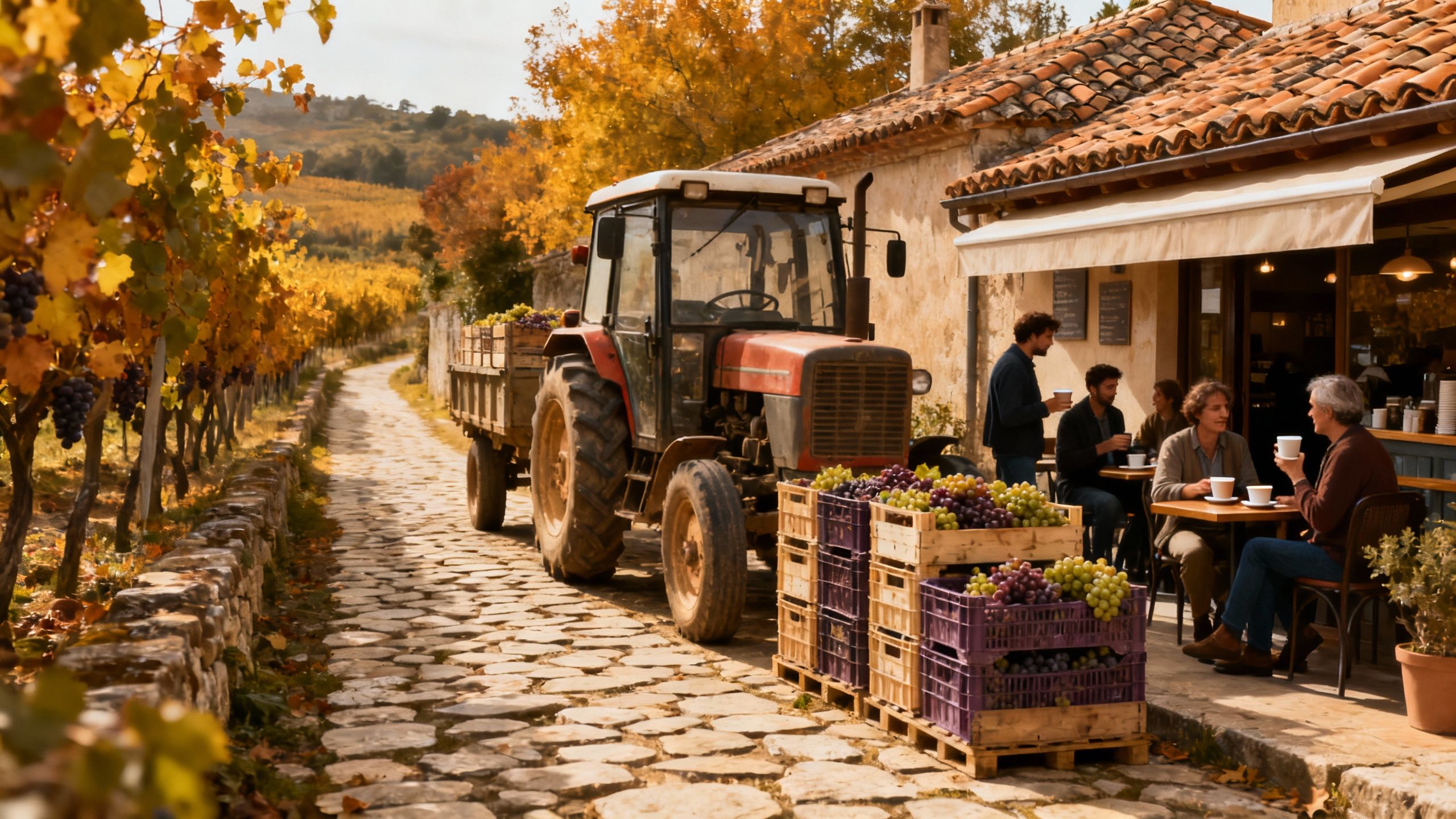 Buy in France During Harvest: A Contrary Timing Strategy