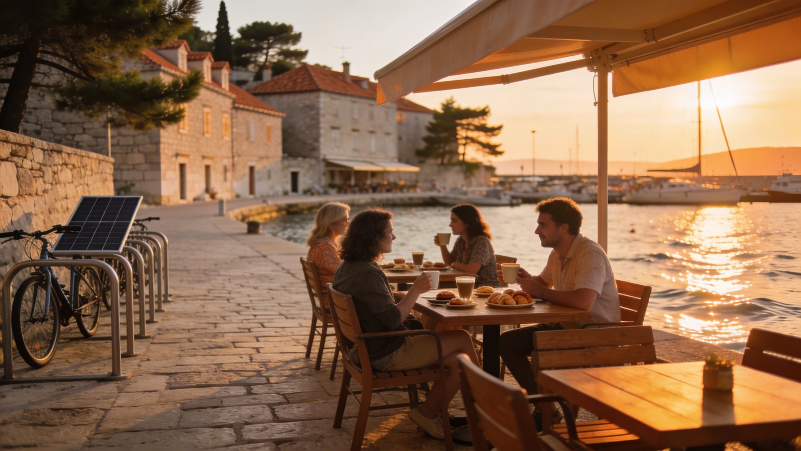 When Croatia’s Coast Feels Pricey, Think Green