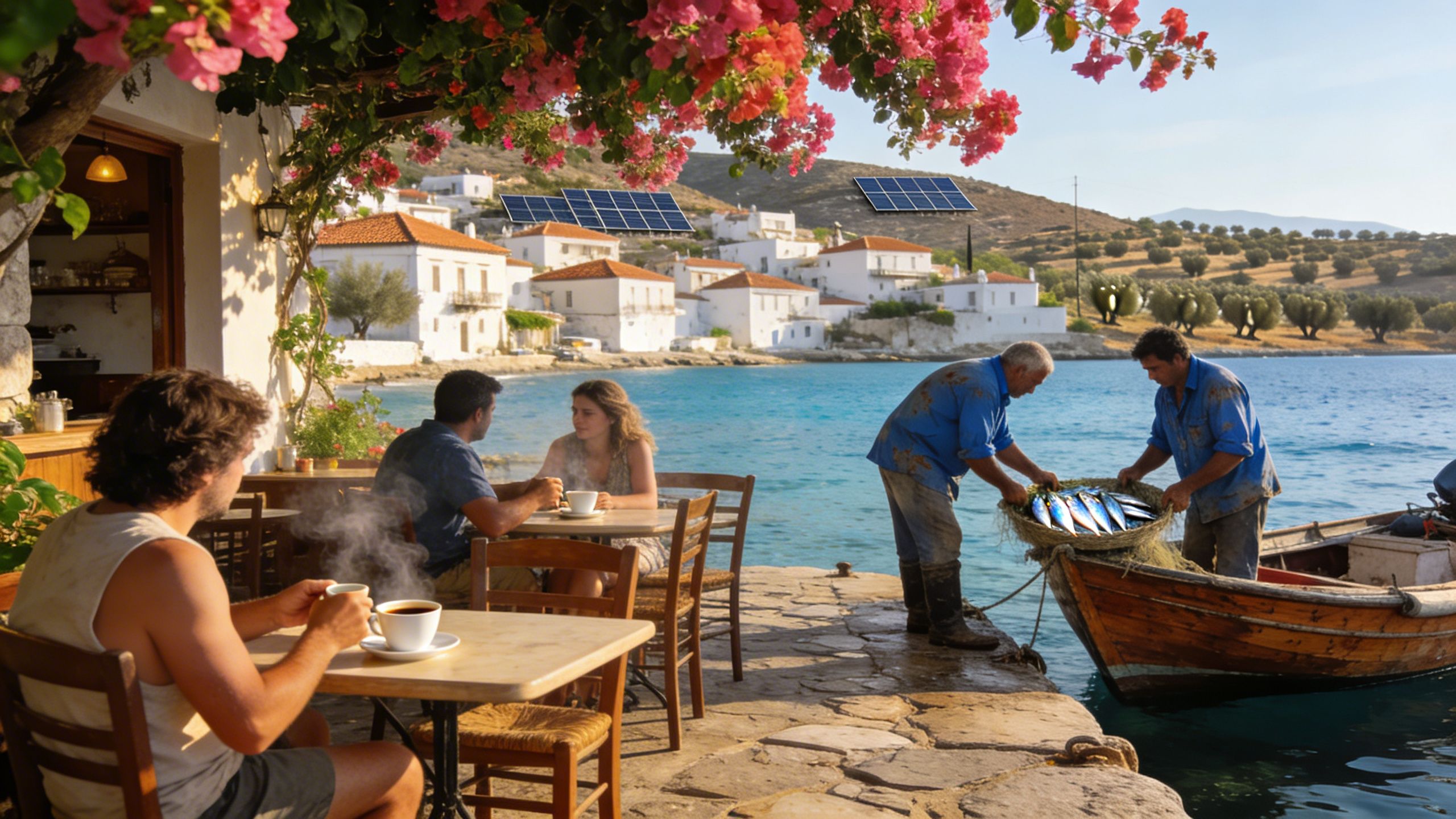 Sun, Terraces & the Green Grid: Greece’s New Reality