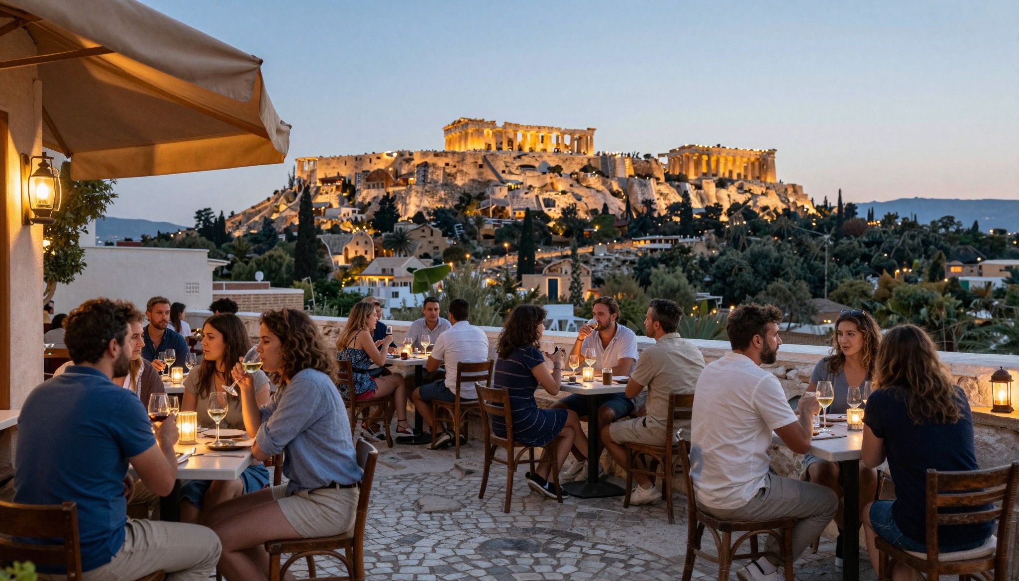 Greece: Live the Life, Then Let Data Choose the Street