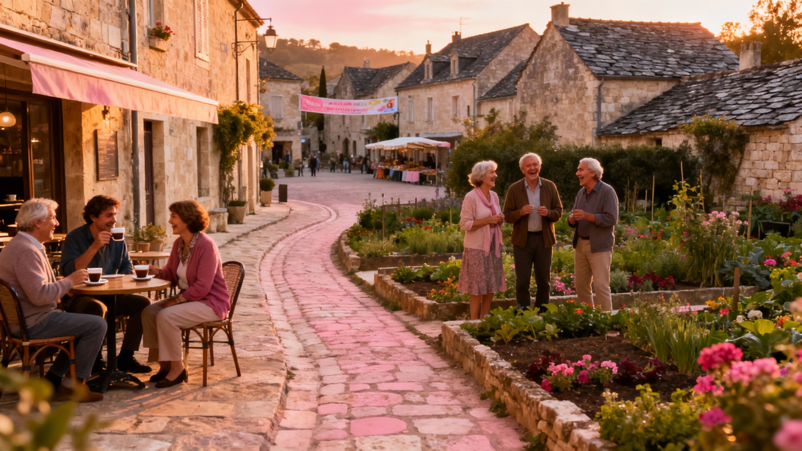 The Village Buyers Overlook — A French Life That Pays Back