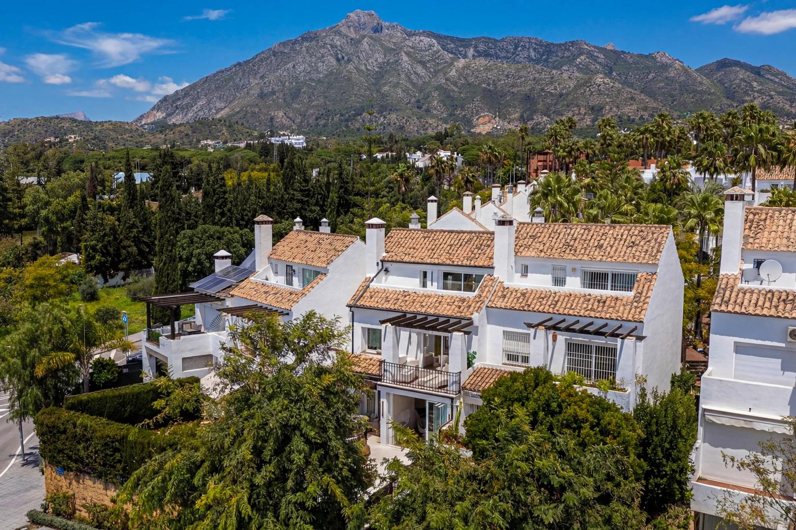 Marbella sea‑view semi‑detached home by Webster & Co.
