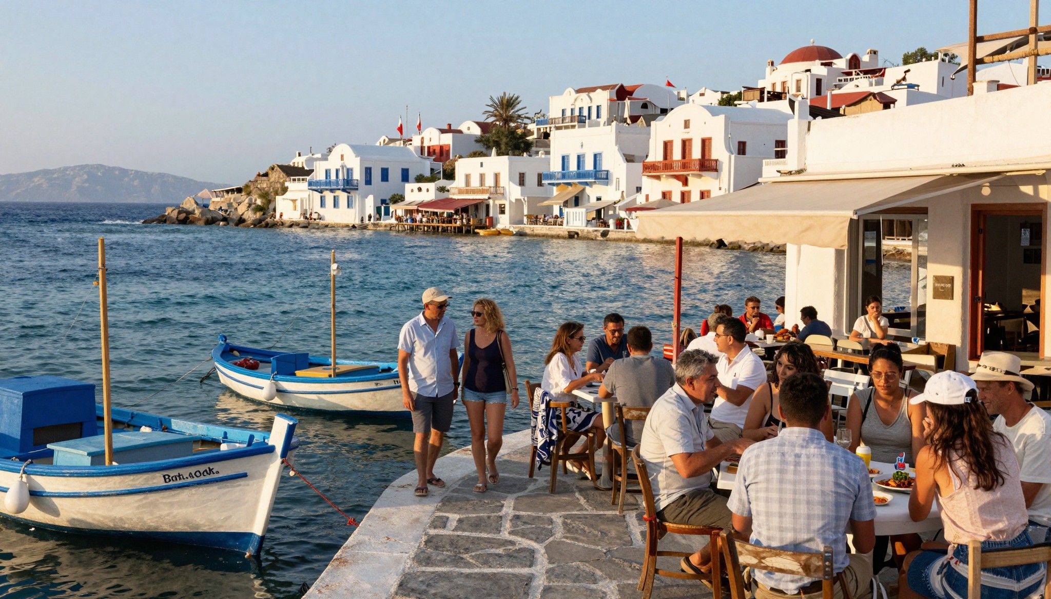 Greece: Season, Street Life and the Real Property Trade