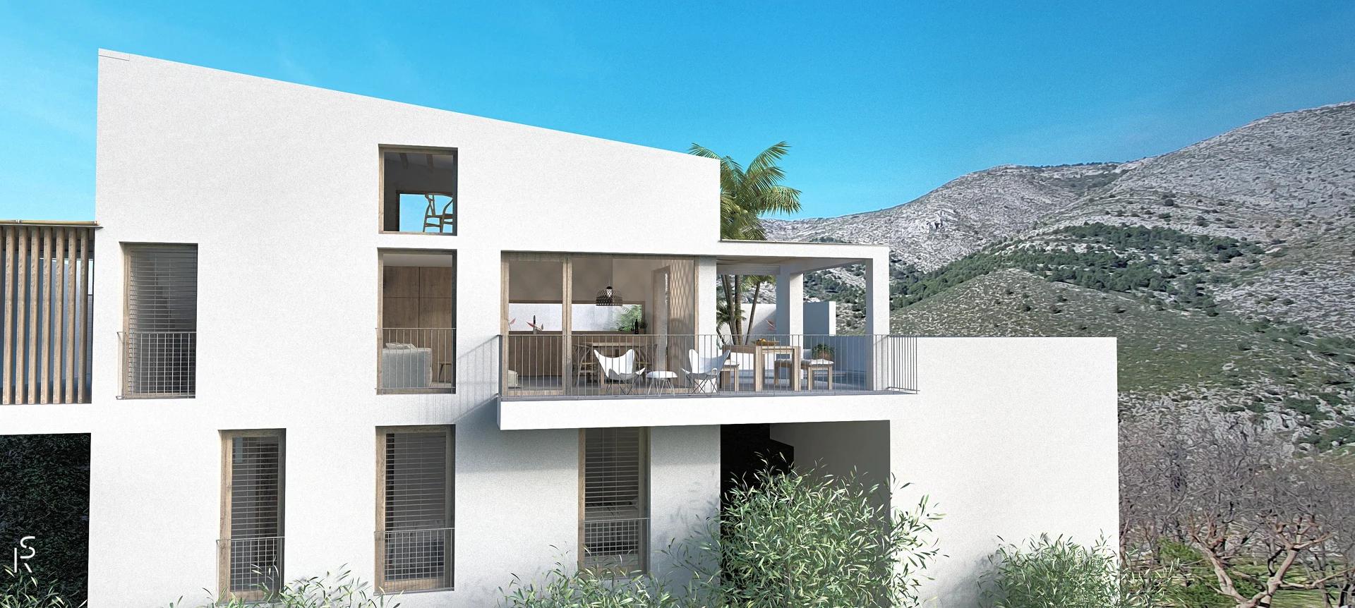 Sunlit Villa in Vall de Laguar, Alicante