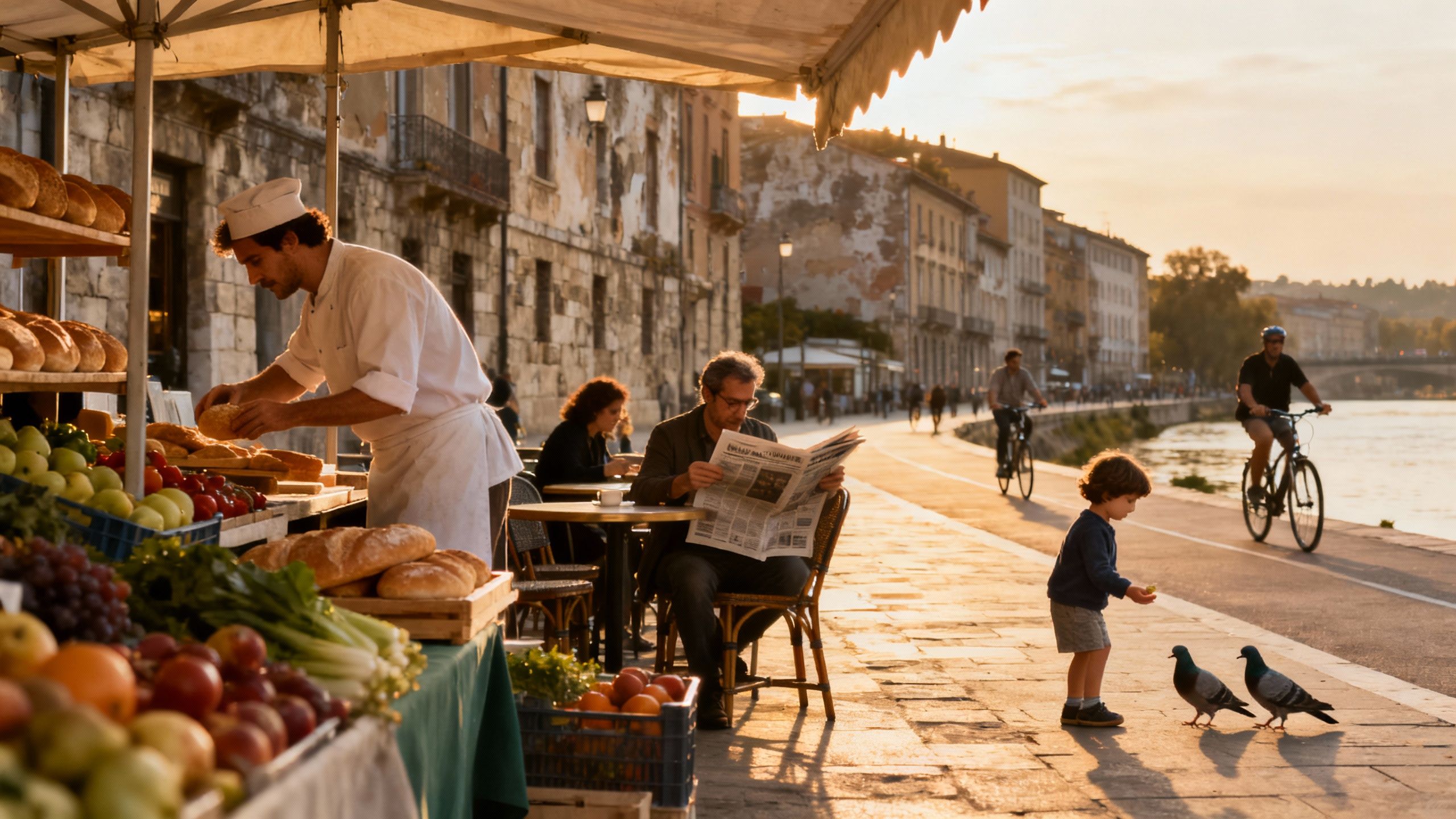 Fall for French Urban Life, Then Buy with Data