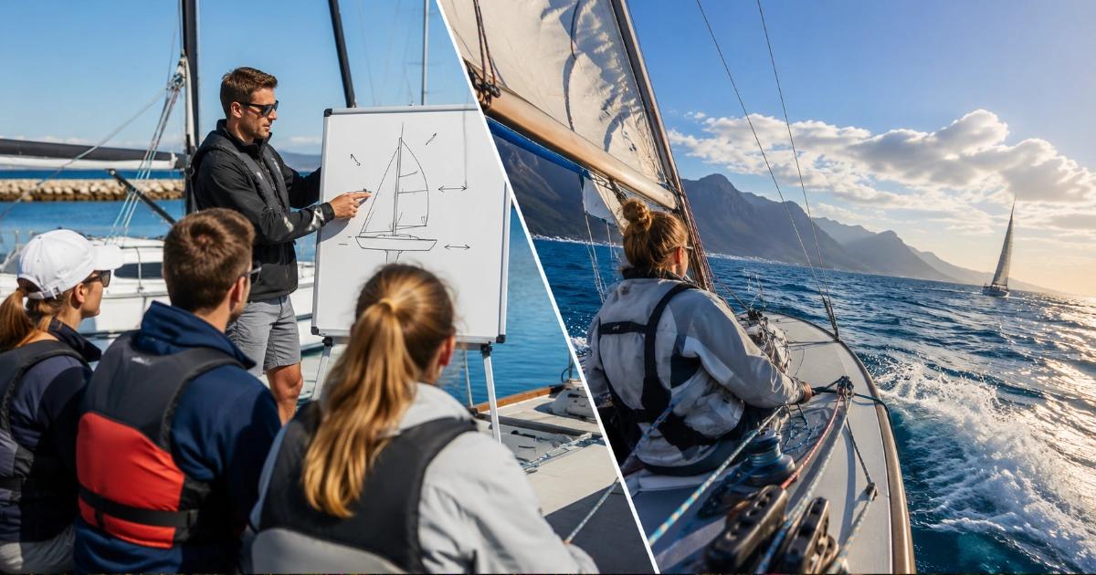 Learning to Sail: What Sailing Schools Teach vs. Real Practice