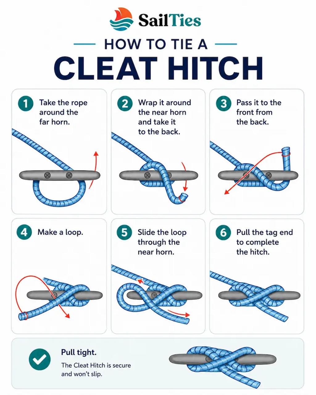cleat hitch knot