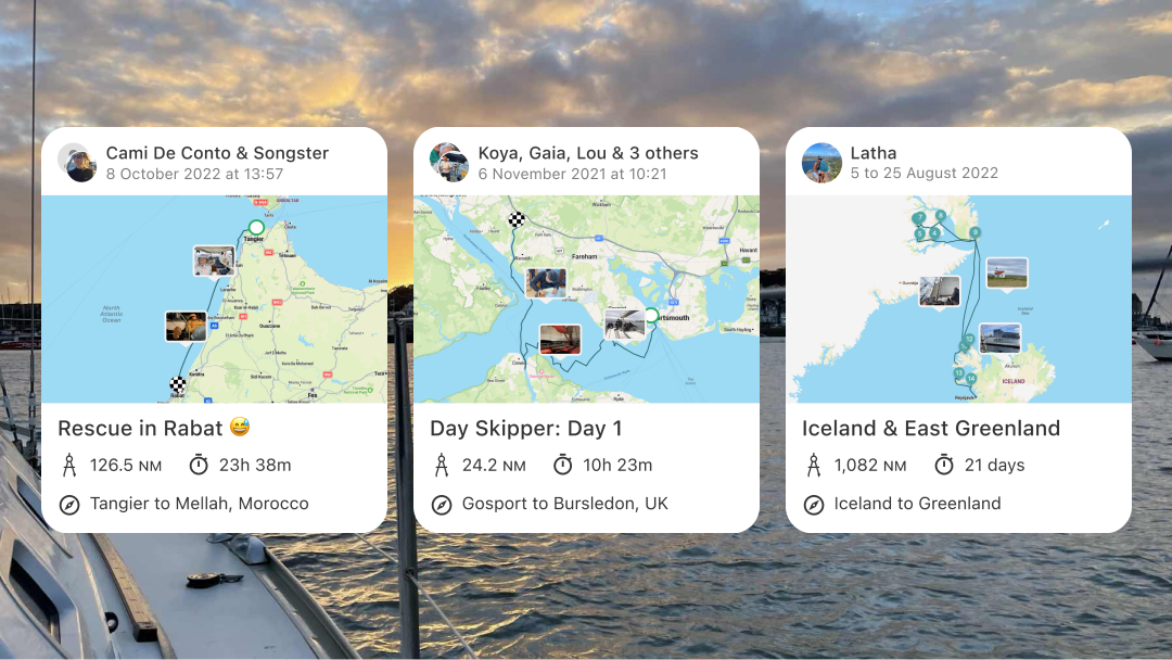 Comment trois marins tiennent un journal de bord numérique sur SailTies