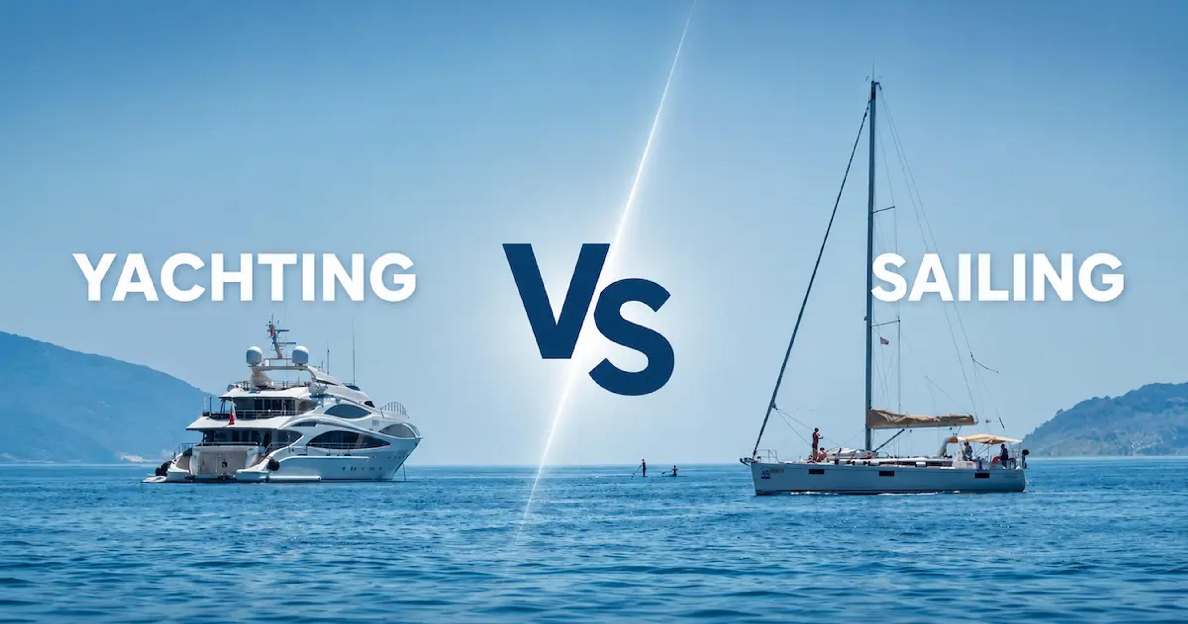 Sailing vs Yachting: Key Differences Explained