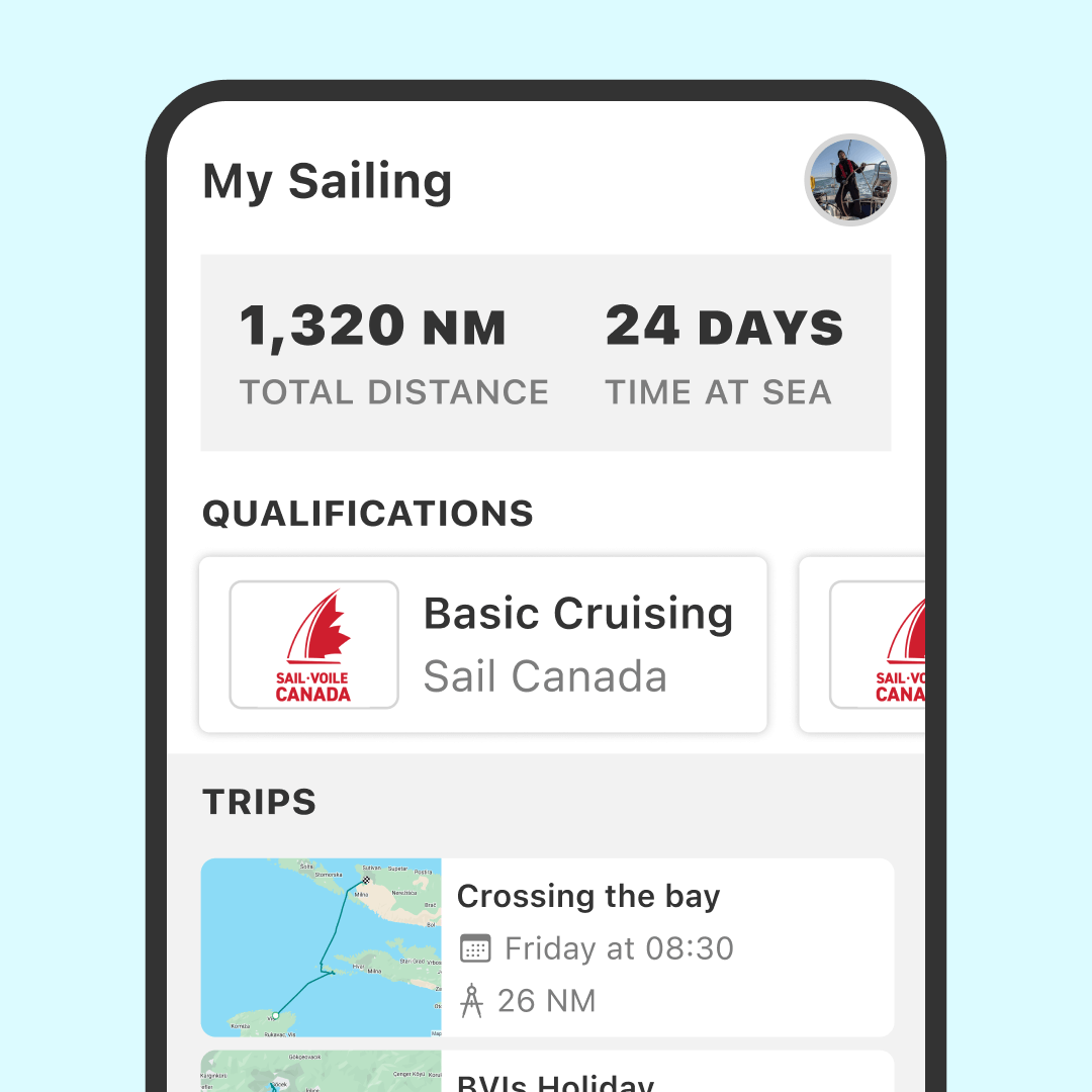 SailTies: log voyages, find crew & join sailing adventures