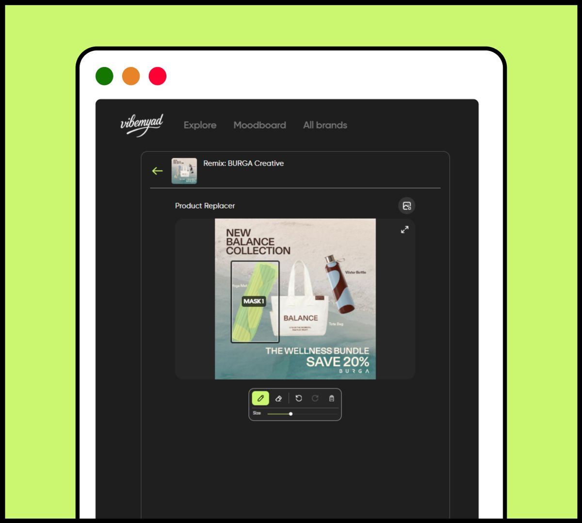 Use the Brush tool | Vibemyad