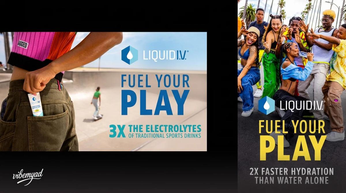 Fuel Your Play Campaign by Liquid I.V.