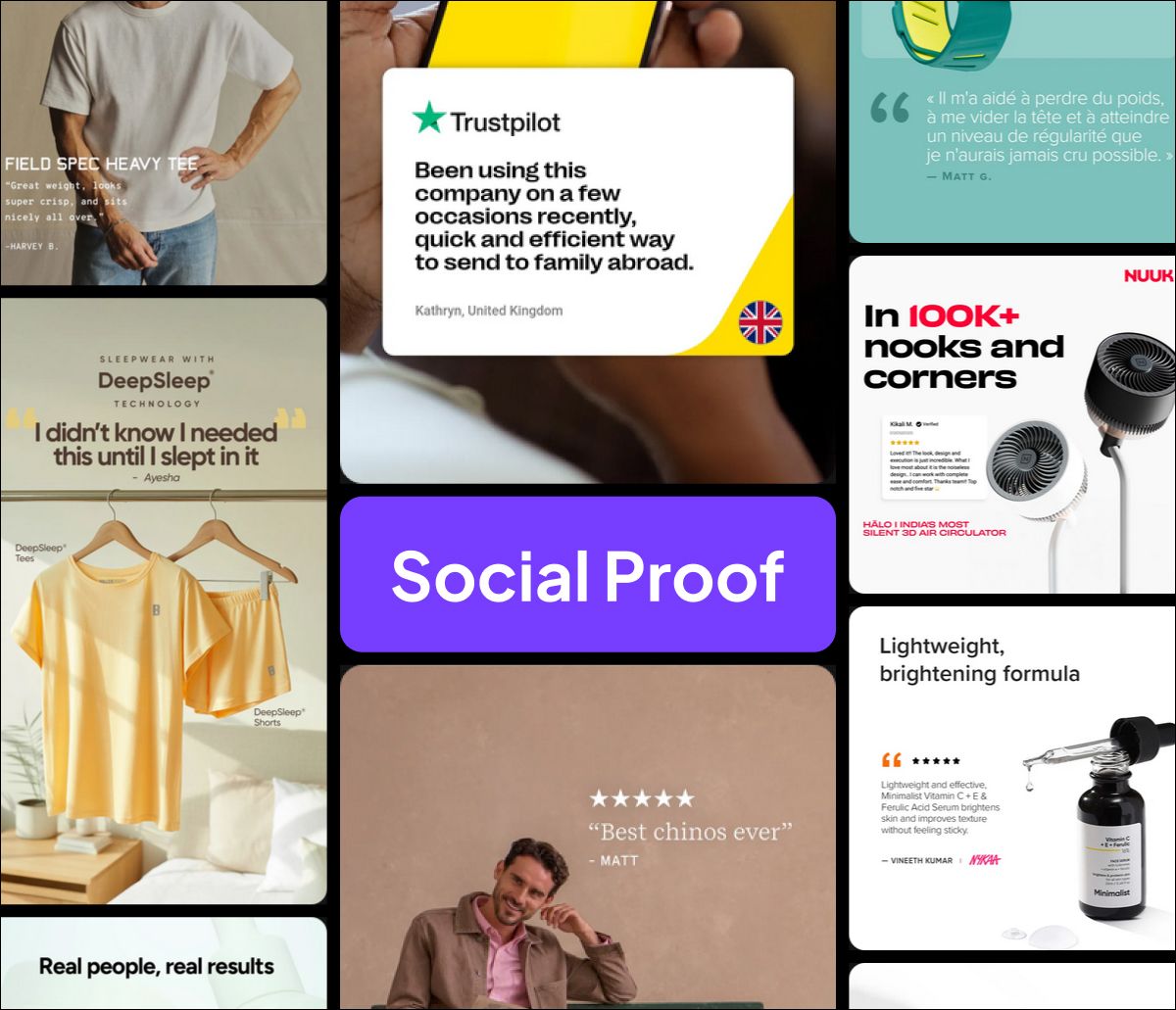 Social Proof Content Bucket and its Examples