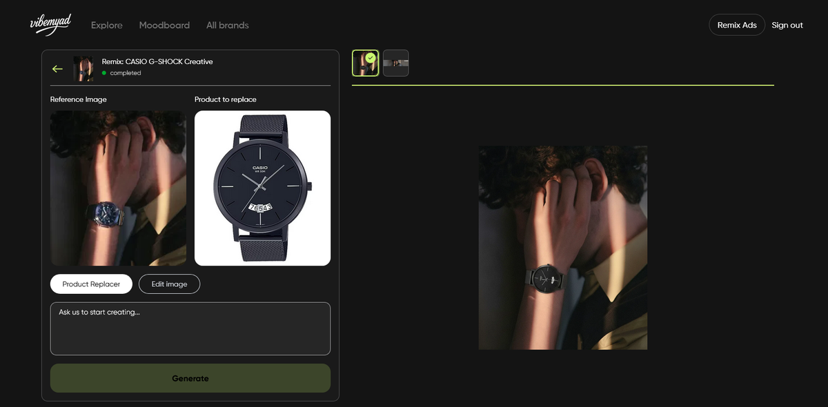 Vibemyad Remix Platform