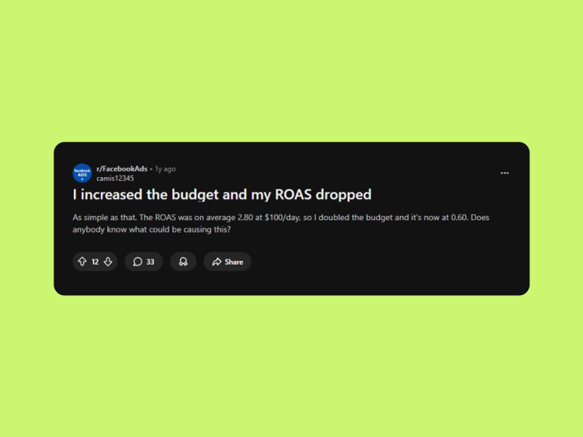 If your CTR stayed stable but conversions dropped, this is likely your issue.