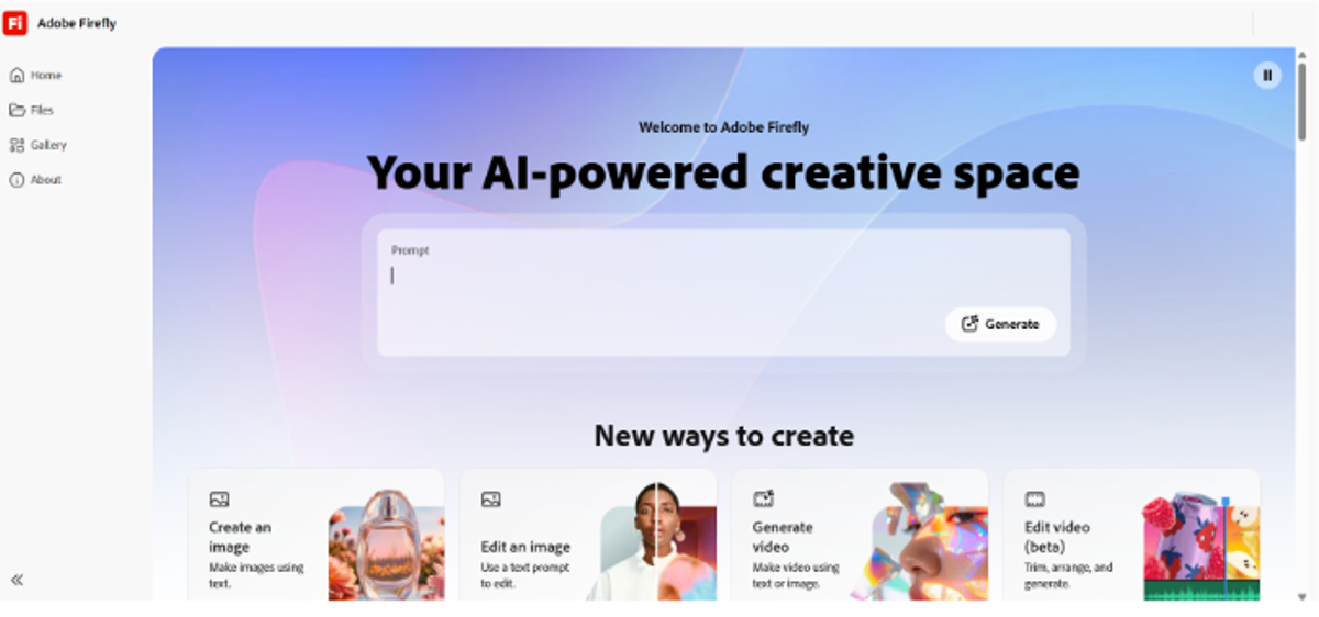 Image of Adobe Firefly