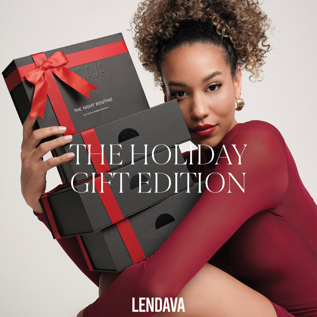 Lendava: show the presentation someone will receive. Packaging as part of the purchase creative.