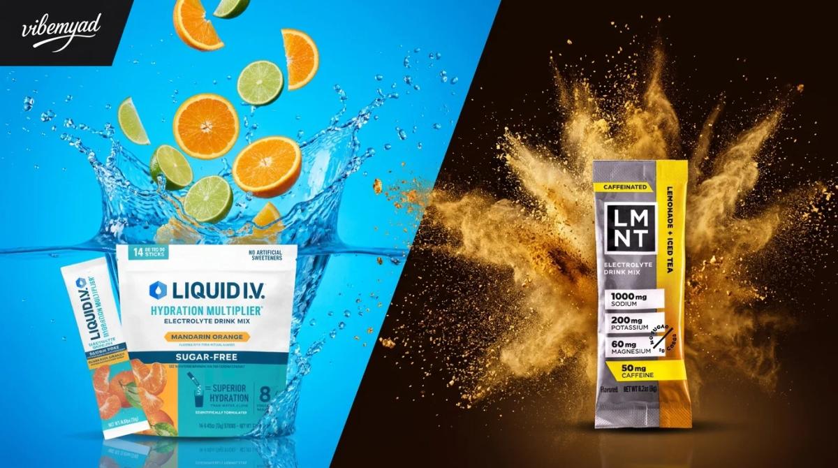 How Many Ads Do LMNT and Liquid I.V. Actually Run?