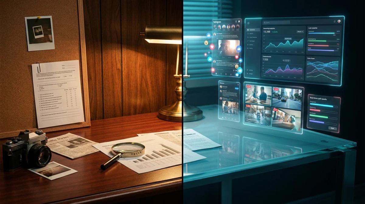 Research goes from a snapshot to a feed